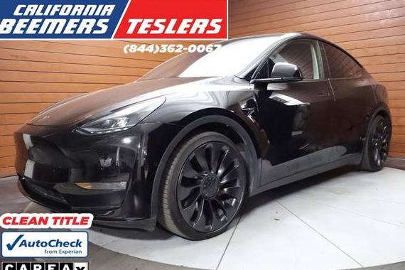 TESLA MODEL Y 2022 7SAYGDEFXNF533536 image